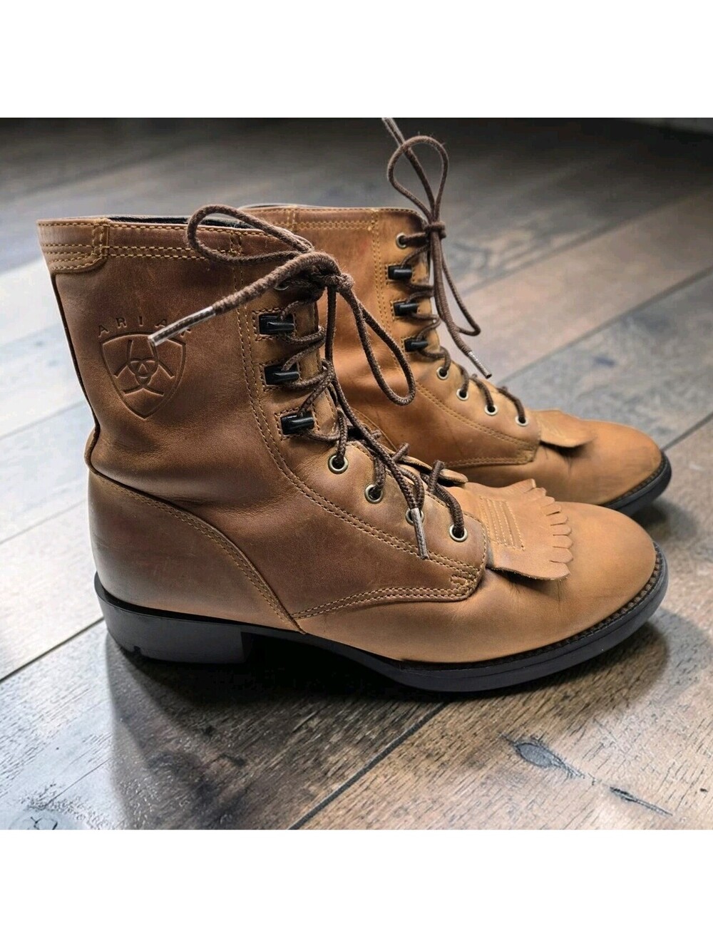 ARIAT Ariat Heritage Lacer Kiltie Tassel Leather Boots Size US 7 B STYLE #33525